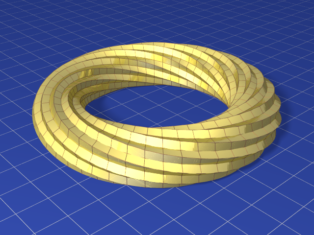 twisted circle
